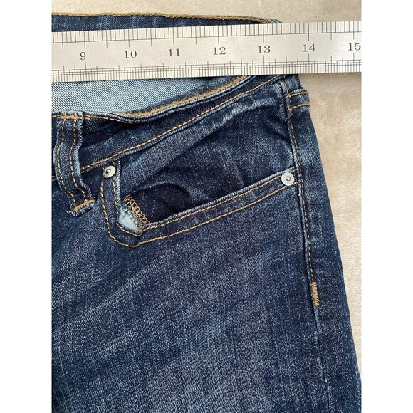 GAP Jeans Womens 4 Regular 27 x 30 Blue Stretch Skinny Denim Leggings Jeggings - Picture 6 of 16